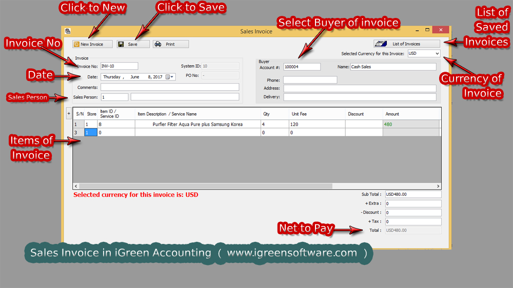 Free accounting software for invoicing