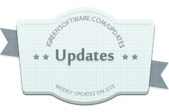 Weekly updates of iGreen accounting software